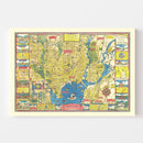 Vintage Map of New Haven, Connecticut 1928