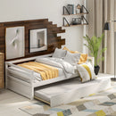 Twin Daybed With Trundle Frame Set by HouseOfZazla