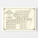 Vintage Map of St. Petersburg, Florida 1889
