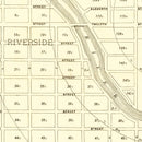 Vintage Map of Miami, Florida 1905