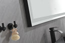 118" x 36" LED Bathroom Mirror with Aluminum Frame