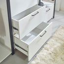 Fiona - Walk-In Closet System, Freestanding - White by HouseOfZazla