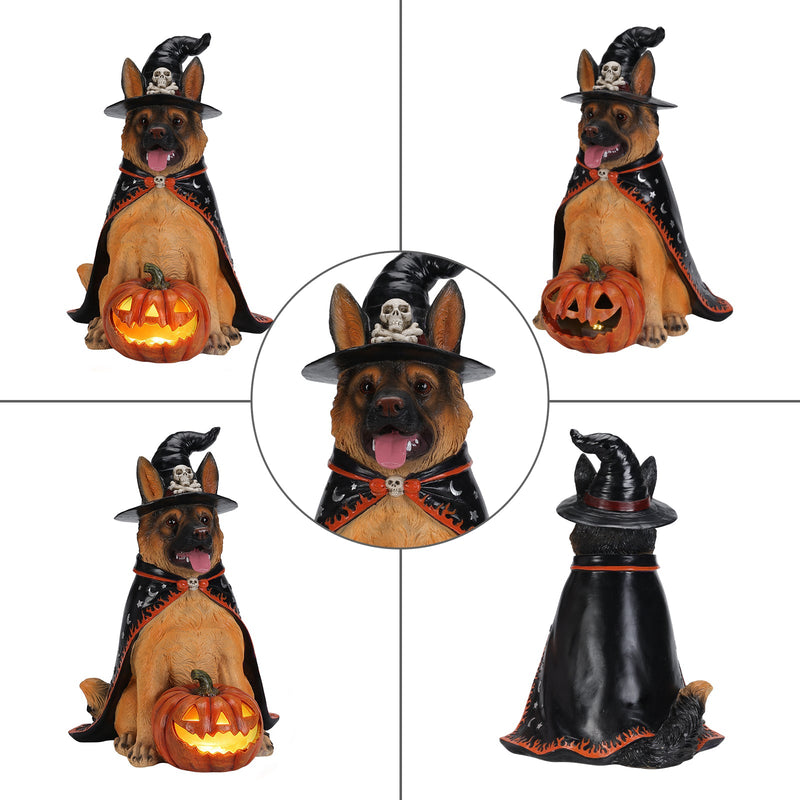 Halloween German Shepherd Dog Statue, photo 10 of 10