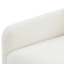 Tolland - Swivel Accent Chair With Antique Brass Nailhead Trim - Cream by HouseOfZazla