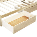 Daybed With 2 Storage Drawers, Storage Cabinets, USB Ports by HouseOfZazla