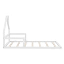 Floor Bed With House Shaped Headboard by HouseOfZazla