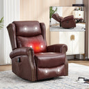 Heat Massage Manual Recliner Chair