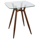 Clara - Mid Century Modern Square Table by HouseOfZazla