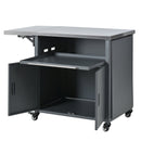 Foldable Outdoor Prep Station BBQ Cart Patio Dining Cart by HouseOfZazla