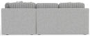 Logan - Upholstered Sectional With Comfort Coil Seating And Accent Pillows Included