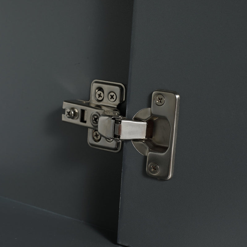 24 Inch Freestanding Bathroom Vanity With Resin Basin, 24x18