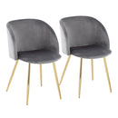 Fran - Contemporary Elegant Design Chair (Set of 2) by HouseOfZazla