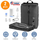 17L Vacuum Storage Bags with Rechargeable Pump (2-Pack)