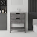 24 Inch Freestanding Bathroom Vanity with Sink by HouseOfZazla