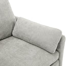 Cozy Upholstered Cushion Armchair For Living Room