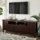 Warm Shaker - TV Media Stand, Handcrafted by HouseOfZazla