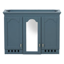 Wall Mount Mirror Cabinet With Adjustable Shelves, Soft Closing Hinges by HouseOfZazla