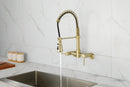 3 Functions Wall Mounted Bridge Kitchen Faucet