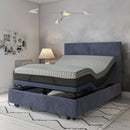 Copper Lux Hybrid - 14" Mattress With Copper Infused Contouring Memory Comfort Layer And Supportive Coil System