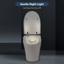Heated Seat Smart Toilet, One Piece Design