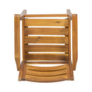 Stamford Dining Chairs Set of 2, Acacia Wood Patio Armchair