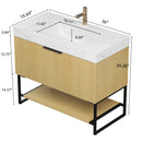 YOLAN 36" Bathroom Vanity & Sink