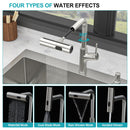 Drop-In Kitchen Sink With Pull-Out Faucet And Soap Dispenser by HouseOfZazla
