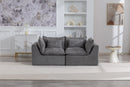 74.8" Width Cloud Couch Oversized Modular Sectional Sofa