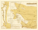 Vintage Map of Amelia Island, 1770