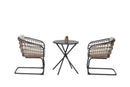 3-Piece Outdoor Wicker Bistro Set