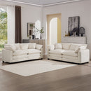 Elegant Oversized Sectional Sofa Set With Deep Seats And Flexible Layout by HouseOfZazla