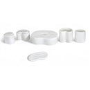 Elegant Natural Marble Bathroom Accessories Set by HouseOfZazla
