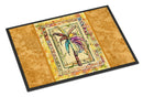 Palm Tree Doormat Indoor Outdoor 24H X 36W Front Door Mat Rugs for Entryway, Non Slip Washable Low Pile,
