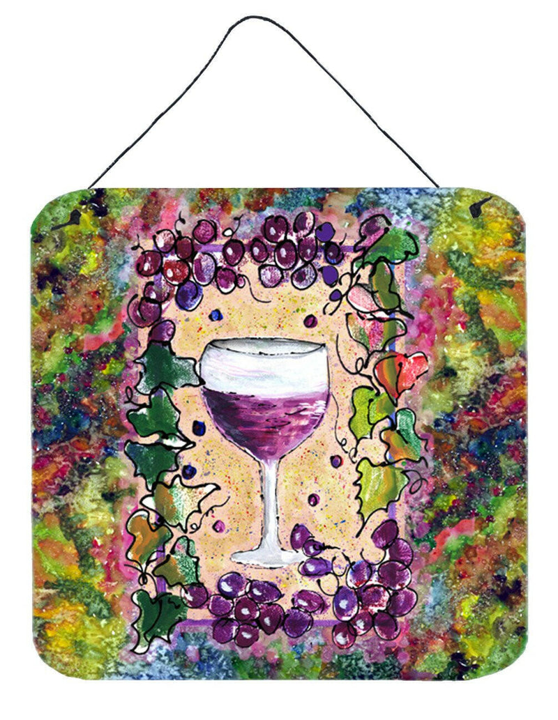 Wine Aluminium Metal Wall or Door Hanging Prints