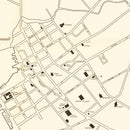 Vintage Map of Honolulu, Hawaii 1893