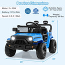 12V Kids Ride on Truck Car Battery Powered Electric Vehicle by LJGDeals