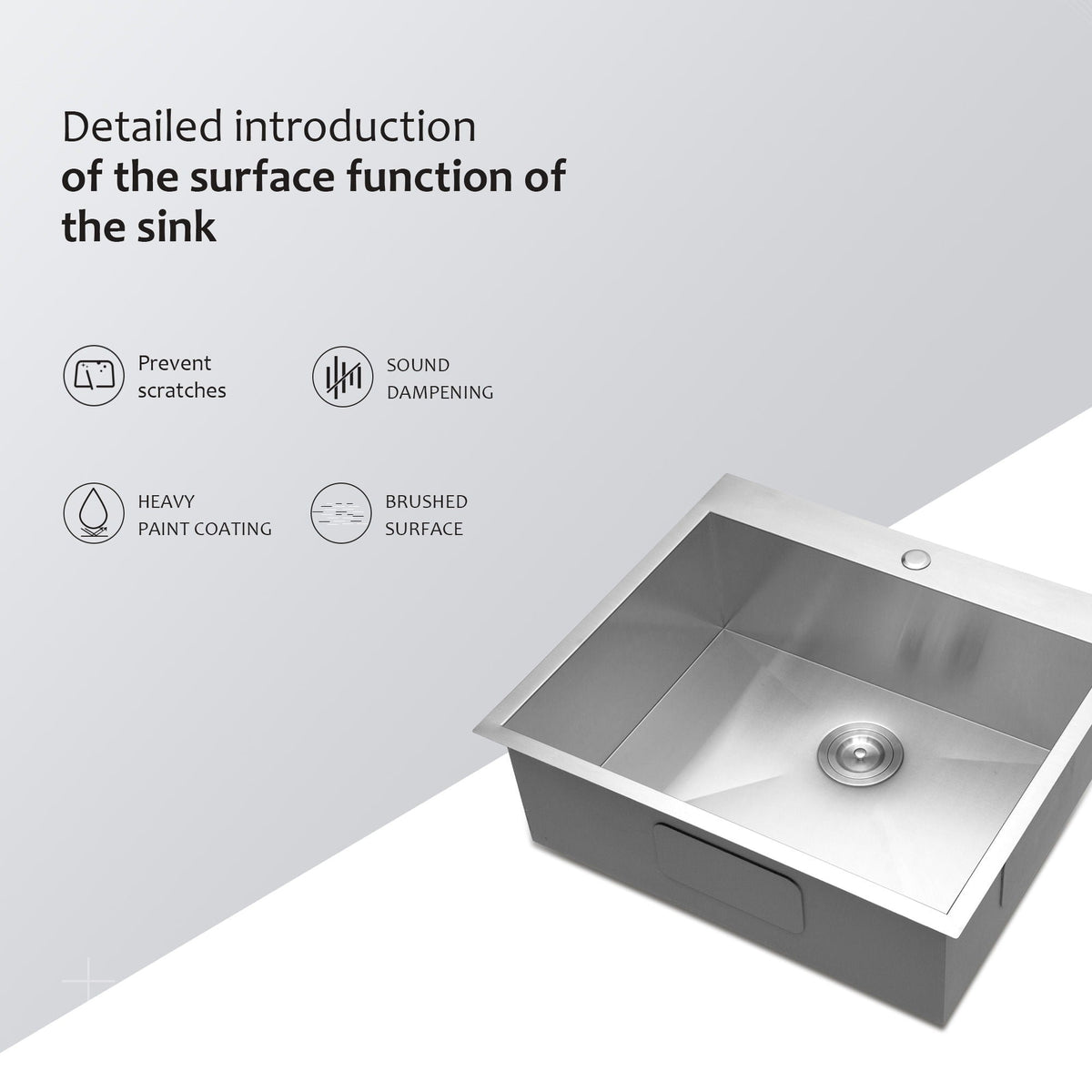 Stainless Steel Drop In Kitchen Sink, Topmount, photo 26 of 40