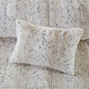 Full/Queen 4PC Faux Fur Comforter Set