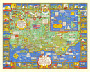 Vintage Map of Honolulu, Hawaii 1927