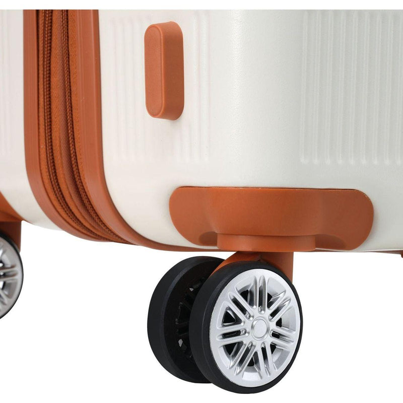 Hardshell Luggage Sets 3 Piece double spinner 8 wheels Suitcase with TSA Lock Lightweight 20"24"28"