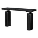 U_STYLE Chic Acacia Veneer Console Table