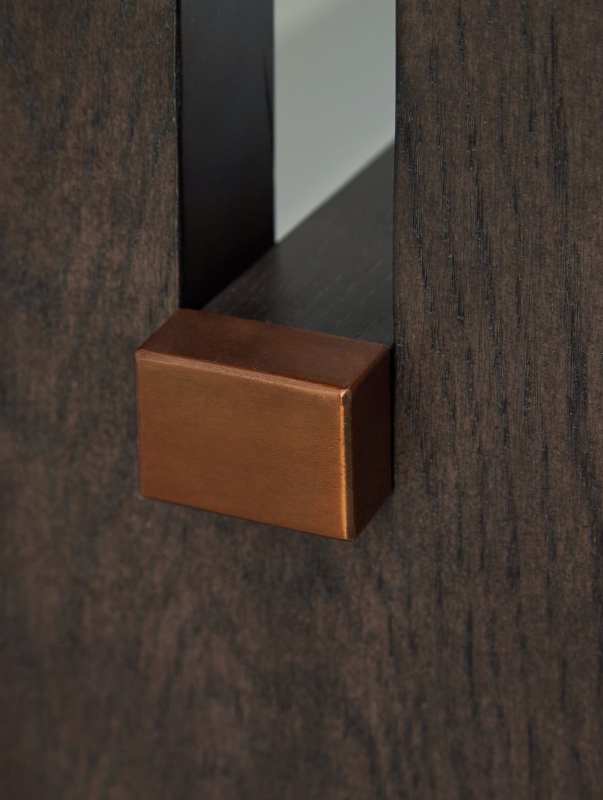 Burkhaus - Sofa Table - White / Dark Brown, photo 4 of 7