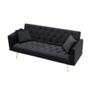71-inch Foldable Double Sofa with American Retro Style by HouseOfZazla