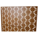 Outdoor & Indoor Metal Privacy Freestanding Decorative Screen by HouseOfZazla