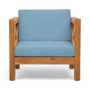 Brava Mid-Century Modern Club Chair with Water Resistant Cushions by HouseOfZazla
