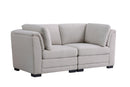 Kristin - Loveseat - Light Gray by HouseOfZazla