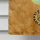 Seahorse House Flag 28x40 Porch Sleeve Pole Decorative Outside Yard Banner Artwork Wall Hanging, Polyester