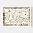 Vintage Map of Natchitoches, Louisiana 1941