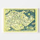Vintage Map of Annapolis, Maryland 1932