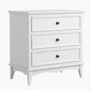 3 Drawer Dresser - White by HouseOfZazla